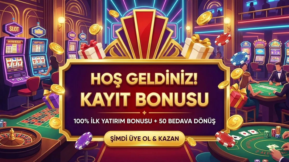 Bonusla kayıt ol